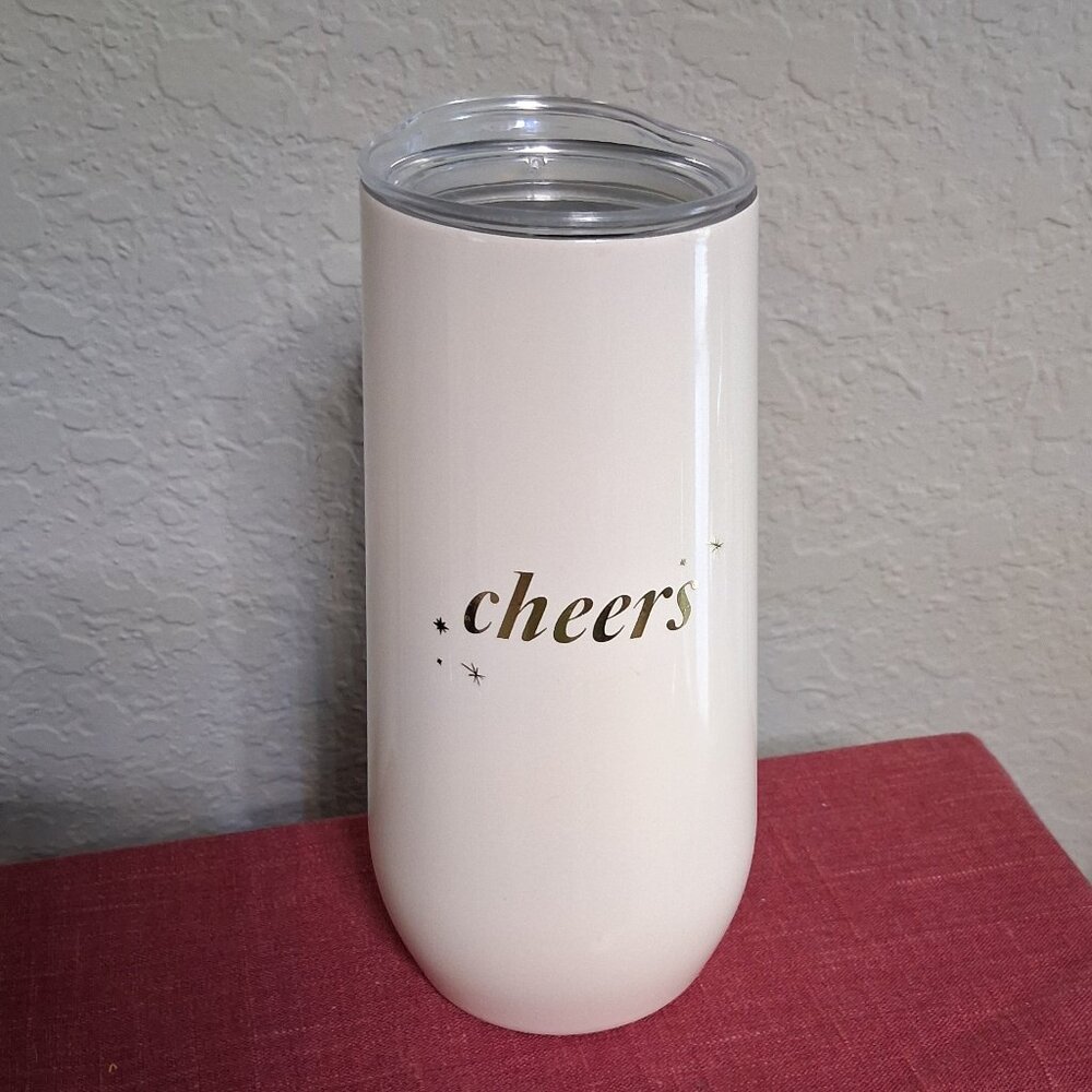 Kendra Scott 10 oz Stainless Steel Champagne Drink Tumbler